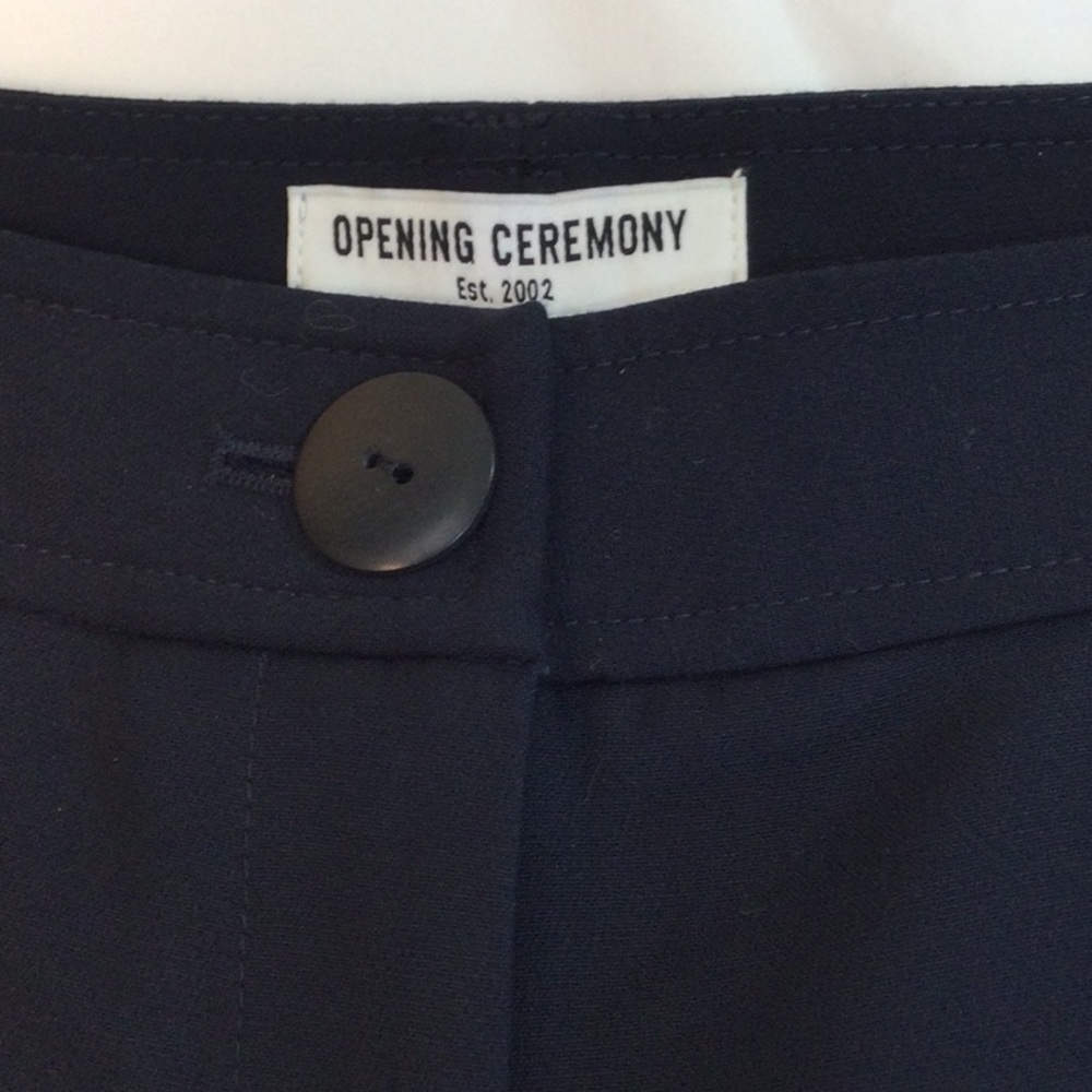 NWT Opening Ceremony Loren Cropped Flare Pants - Picture 7 of 10